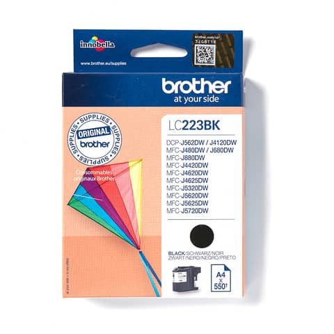 Cartuccia inkjet LC-223 Brother nero LC-223BK